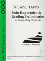 WPPI Level II-A and II-B Solo Rep & Reading Preliminaries II-A/Vol. 3